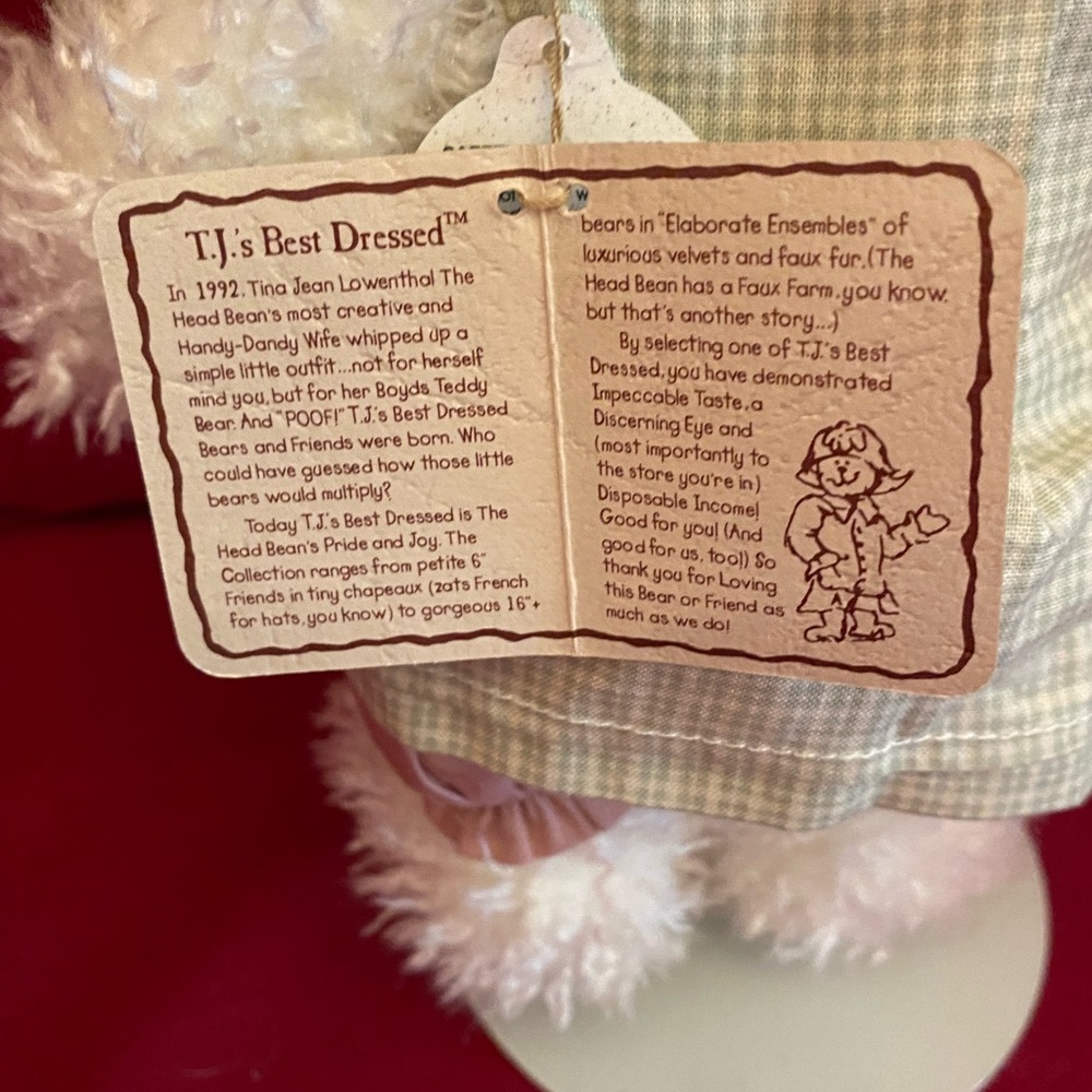 Boyds Bears Rosalie Bloomengrows Bunny 12” Plush • Style 916500 • With Tags - Picture 6 of 6
